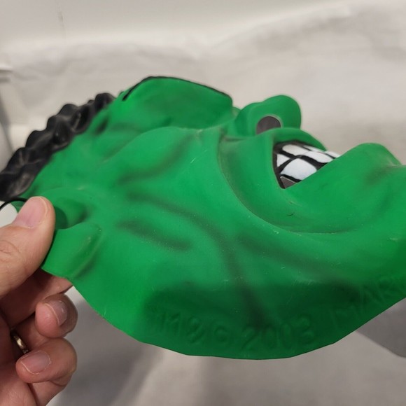 Hulk 2003 Mask Marvel Disguise Vintage - Picture 2 of 10